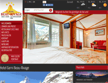 Tablet Screenshot of beau-rivage-zermatt.ch